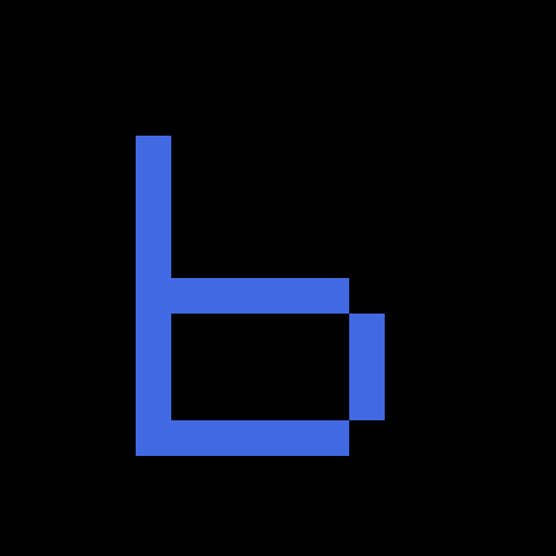 bl01c's logo. bl01c is crypto perps trading simplified.